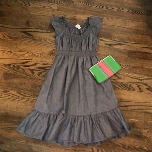 Dark Chambray dress (Loft)
